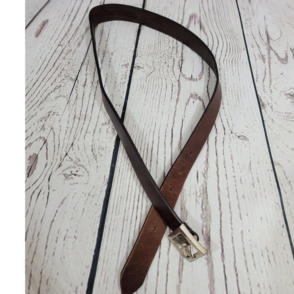 Relic Belt Brown Genuine Leather Lined‎ Western Casual Dress Men's Size Medium